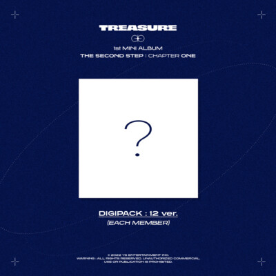 TREASURE THE SECOND STEP : CHAPTER ONE 1st Mini DIGIPACK Ver CD+Booklet+Etc