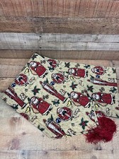 Santa Claus Christmas Table Runner 88 Long Handmade