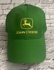 John Deere Green Hat Cap Cotton Embroidered SnapBack K-Products