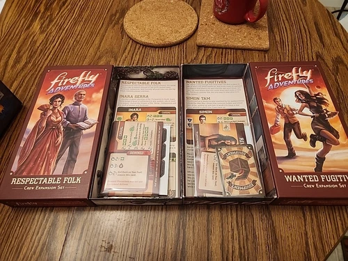 Firefly Firefly Adventures - Respectable Folk And Wanted Fugitives. No Figurines
