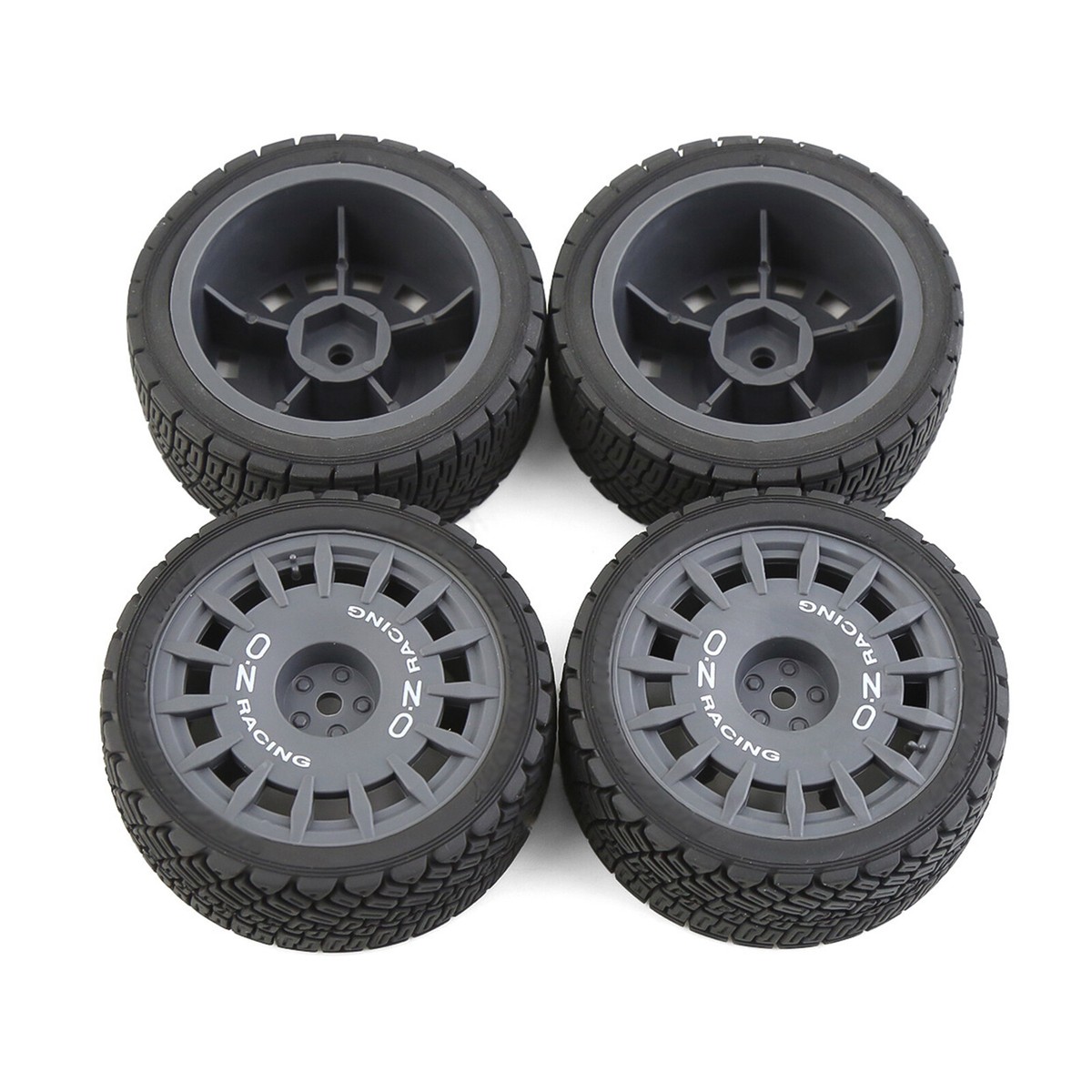 Pneus de roue de voiture RC universels COLAXI - 1.9 inch - Noir