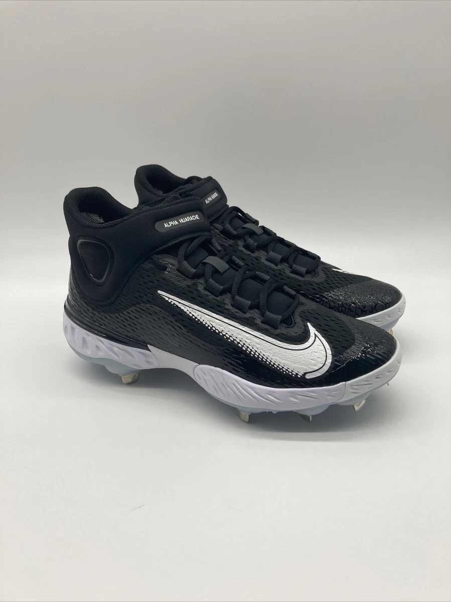 Nike Alpha Huarache 7 Elite White Black - огромный выбор по лучшим