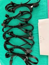 6x Corsair Type 4 6 Pin to 3x SATA DRIVER CABLE FOR CORSAIR CXM Series,Original