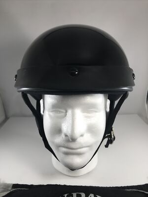 Fulmer Trooper DOT 1999 Adult Half Motorcycle Helmet AF50 Lot No