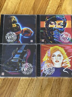 Sounds Of The Seventies 1970 1971 1977 1978 Time Life Various Artists CD Lot NEW