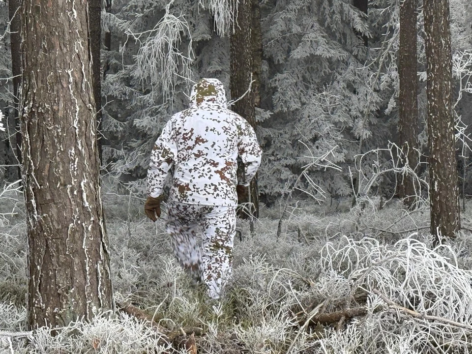 Snow Camo Ecwcs Cold Wet Weather Nässeschutzhose Schneetarn Hose pants - Bild 4 von 4