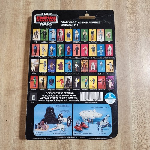 Vintage Star Wars The Empire Strikes Back Lobot 1980 41 Back Protector - Sealed - Picture 2 of 9