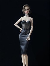Miniature Doll Dress Set fit for Fashion Royalty Poppy Parker Handmade Clothes