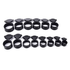 1pc Black Scope Lens Cover Flip Open Scope Lens Flip up Cap Covers