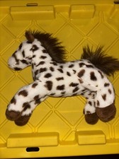 Aurora World Plush - Flopsie - SCOUT the Brown White Spotted Horse 12 inch