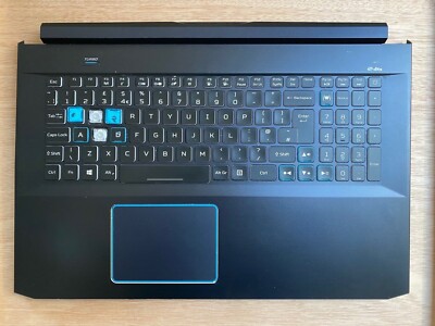 Acer Predator Helios 300 PH317-54 BACKLIT UK Tastatur - 1 Taste + Scharniere + Gummi
