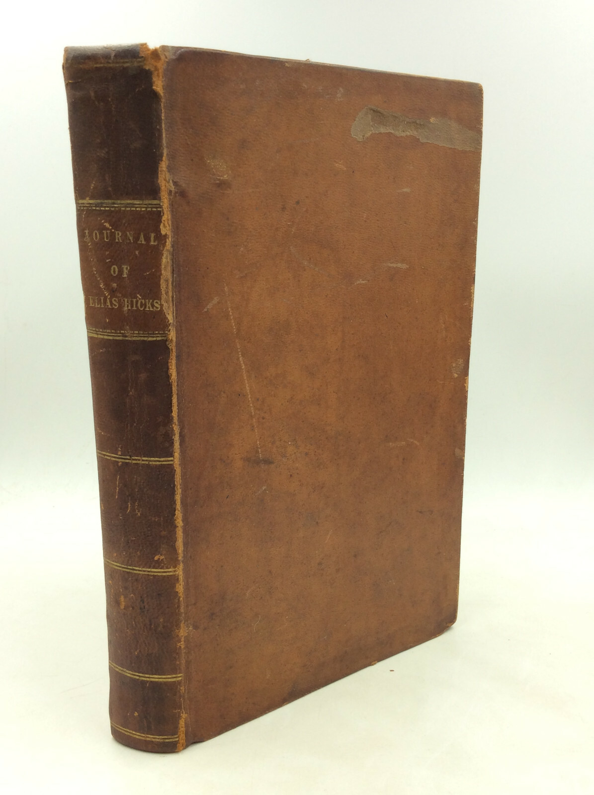 19th Century Journal of Quaker Life & Religious Work by Elias Hicks - 1832  -image