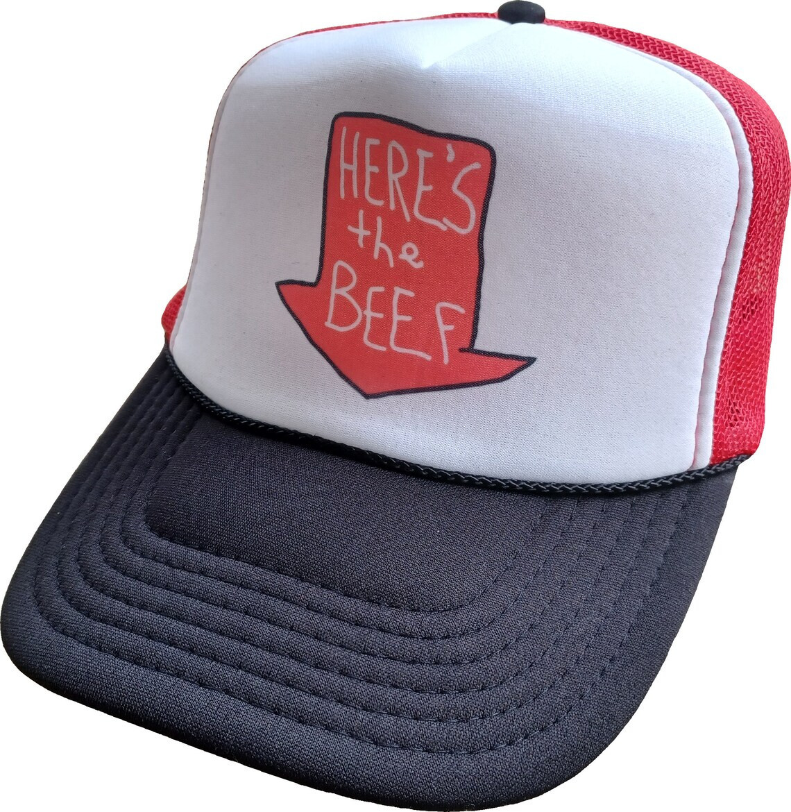 Squidbillies Here's The Beef One Size Fits Most Mesh Trucker Hat