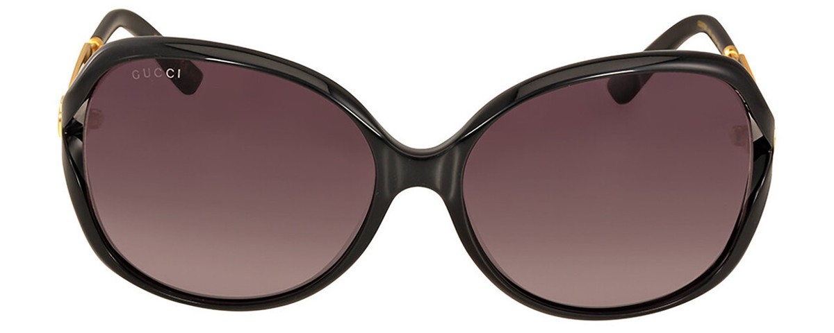 GUCCI サングラス　ベッコウ　ゴールドカラー　GG0076S GUCCI グッチ サングラス レギュラーフィット GG0076S 003 60 UV