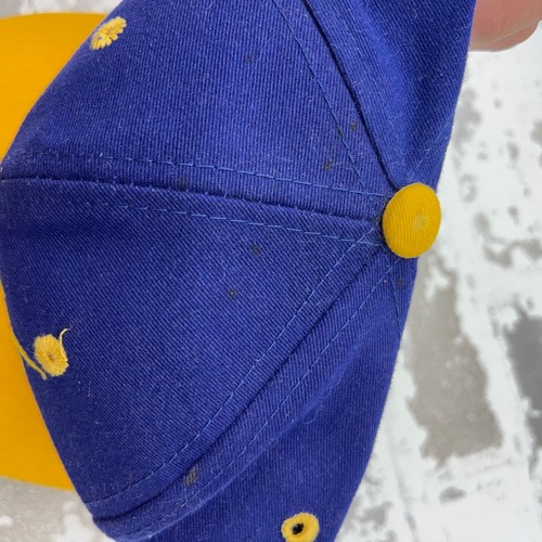 Vintage Minnesota Vikings Snapback Hat Cap Script Blockhead ADD 90s Adult - Picture 12 of 13