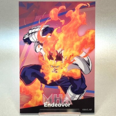 Endeavor Trading Clear Card My Hero Academia TCG Anime Japan Japanese B915
