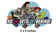 Buzz Woody Jessie Decal Toy Story Peel & Stick Art Disney Wall Sticker Decor USA