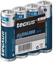 4 Tecxus Aa Alkaline Maximum Batterien 1200 Mah 4X StüCk Mignon LR6 1,5 Volt