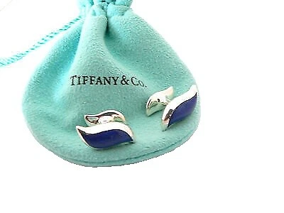 Tiffany & Co. Enamel Cufflinks for Men