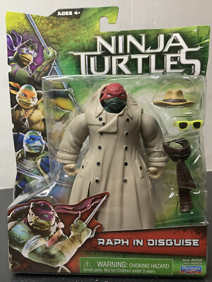 Teenage Mutant Ninja Turtles RAPH IN DISGUISE 2014 Movie Raphael Action Figure