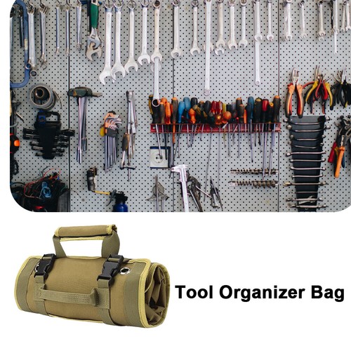 Hanging Tool Roll Portable Hardware Tools Pouch for Tools Storage ...