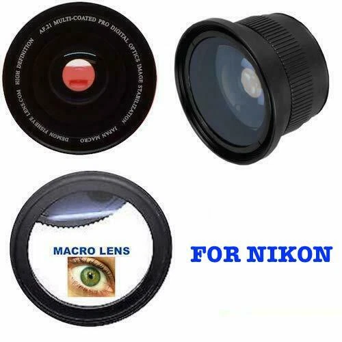 62MM WIDE ANGLE MACRO LENS FOR AF ZOOM NIKKOR NIKON 70-300 F/4-5.6G LENS - Image 3 of 4