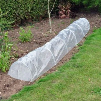 2 x POLY TUNNEL CLOCHE MINI GREENHOUSE GARDEN GROW PROTECT PLANT OUTDOOR 1.5M