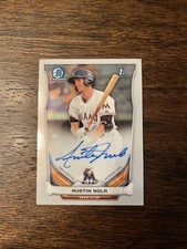 2014 Bowman Chrome - Prospect Autographs Austin Nola #BCAP-AN (AU, RC) Baseball