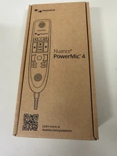 Nuance DP-0POWM4N9 PowerMic 4 Speech Hand Microphone and 9 Foot Cord