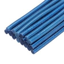 20pcs Hot Melt Glue Gun Sticks, 100mm x 7mm for Most Glue Guns, Glitter Blue 0.36 per stick