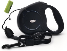 Retractable Dog Leash 26Ft,360 Tangle-Free Long Cord Pet Puppy Walking Leashes,