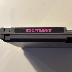 Excitebike (Nintendo NES, 1985) Oval Seal  Authentic. GREAT LABELS!!  Tested