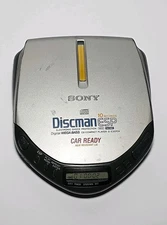 Sony Discman D-E307CK CD Player Powers On (As-is parts/repair)