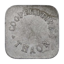 France Necessity Token Cooperative Thaon 2 kg Pan Aluminio Token
