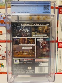 TMNT Graded 9.2 A++ Nintendo GameCube Brand New Sealed TMNT Graded Gamecube