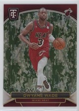 2024 Totally Certified Legends Camo Platinum Mirror 10/25 Dwyane Wade HOF 1bg9