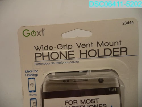 QTY=5: GOXT 23444 Adjustable Vent Mount Phone Holder, Black 077341131694 image 5