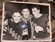 1937 NHL HOCKEY STANLEY CUP FINAL TYPE 1 PHOTO LESTER PATRICK DAVE KERR AHL OHL