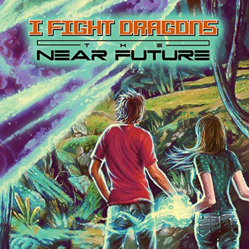 The Near Future [LP] [Green w/ Blue Swirl] by I Fight Dragons