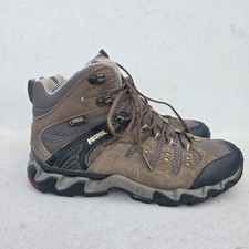MEINDL RESPOND WOMEN'S LEATHER CAMPING HIKING BOOTS BROWN SIZE UK6 EU39