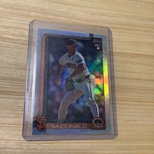 2025 Topps Series 2- Trevor McDonald Rainbow Foil (RC) Giants #357 A-37