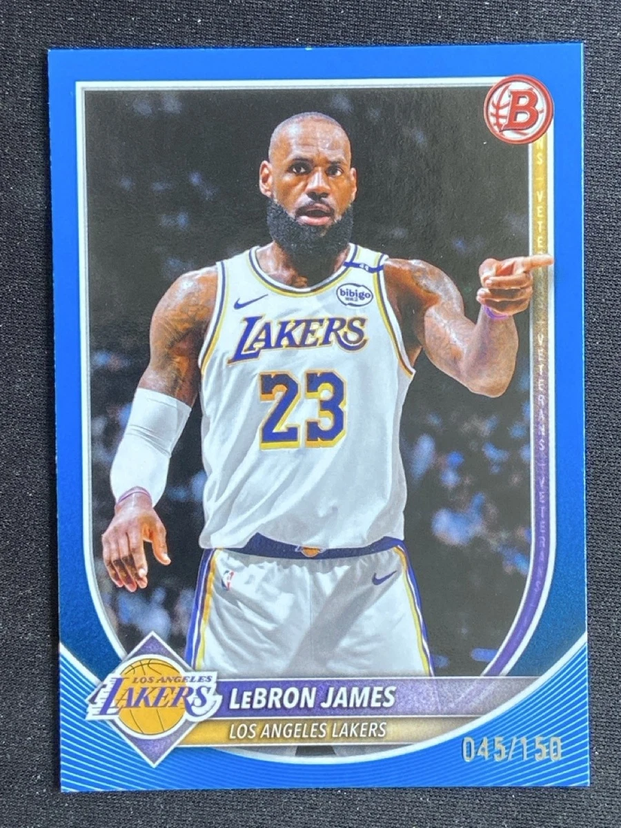 Bowman LeBron James Basketball Sports Trading Cards & Accessories