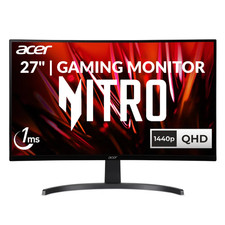 Acer Nitro ED3 27" Curved Gaming Monitor WQHD 2560x1440 165Hz 1ms Refurbished