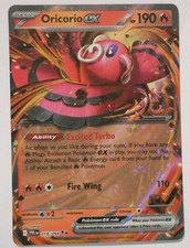 POKEMON FIAMME FANTASMATICHE ORICORIO EX 018/094 (DOPPIA RARA, QUASI NUOVA)