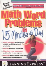 Math Word Problems in 15 Minutes a Day by LearningExpress LLC Editors