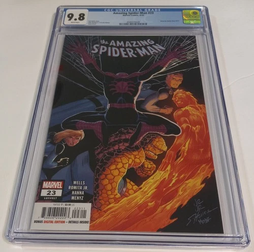 LOT - AMAZING SPIDER-MAN NUMBERS  23, 25, 33, and 34 CGC 9.8 2023