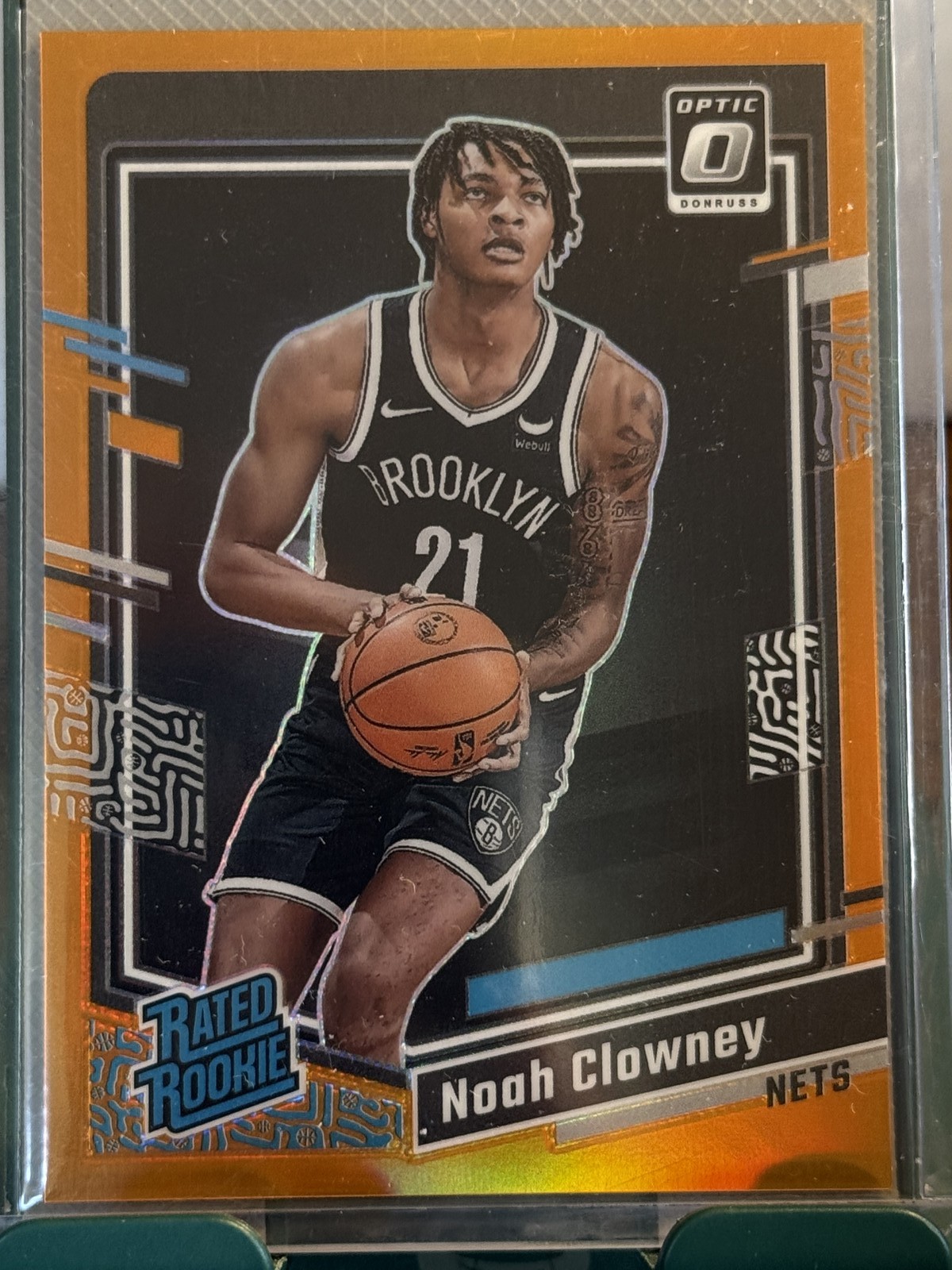 2023 Donruss Optic Noah Clowney #205 Orange /199