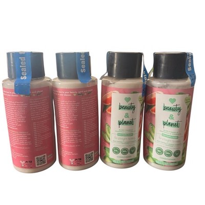 4 Pack Love Beauty Planet Aloe Sabila Grapefruit Vit B3 Conditioner Hair Care