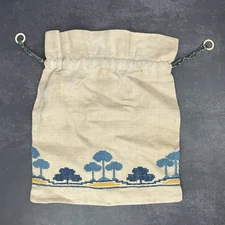 Fine Arts And Crafts - Newcomb College Style Sewing Purse