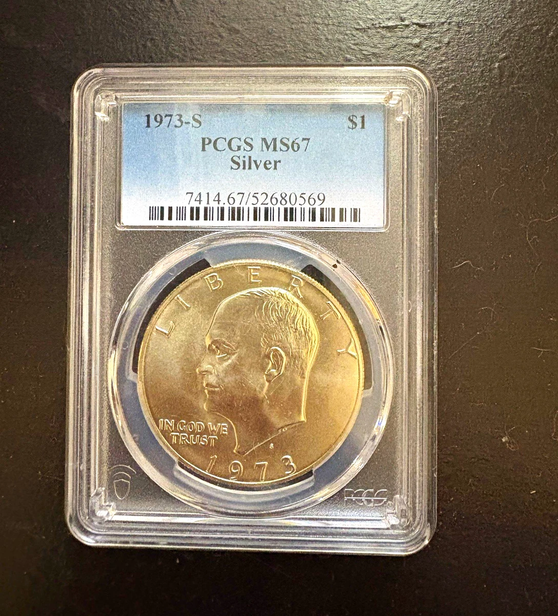 MS 67 Graded 1973 Eisenhower Dollars (1971-1978) for sale | eBay
